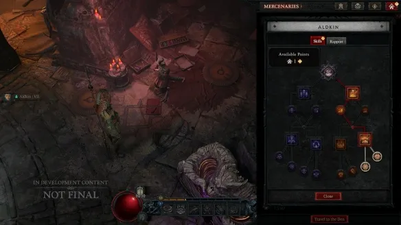 《暗黑破坏神4》佣兵系统详解