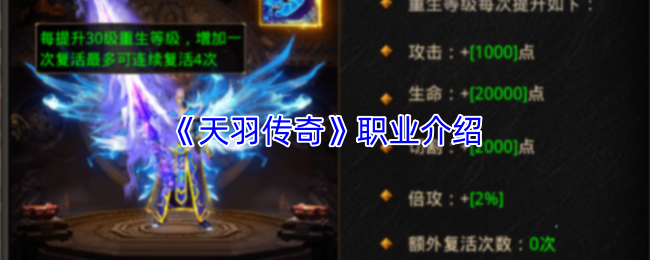《天羽传奇》职业介绍