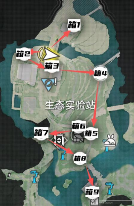 明日方舟终末地武陵地区宝箱全收集指南 终末地武陵宝箱位置分布与开启方法