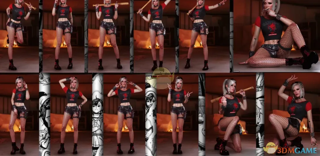 《赛博朋克2077》幽灵和外星人姿势包MOD