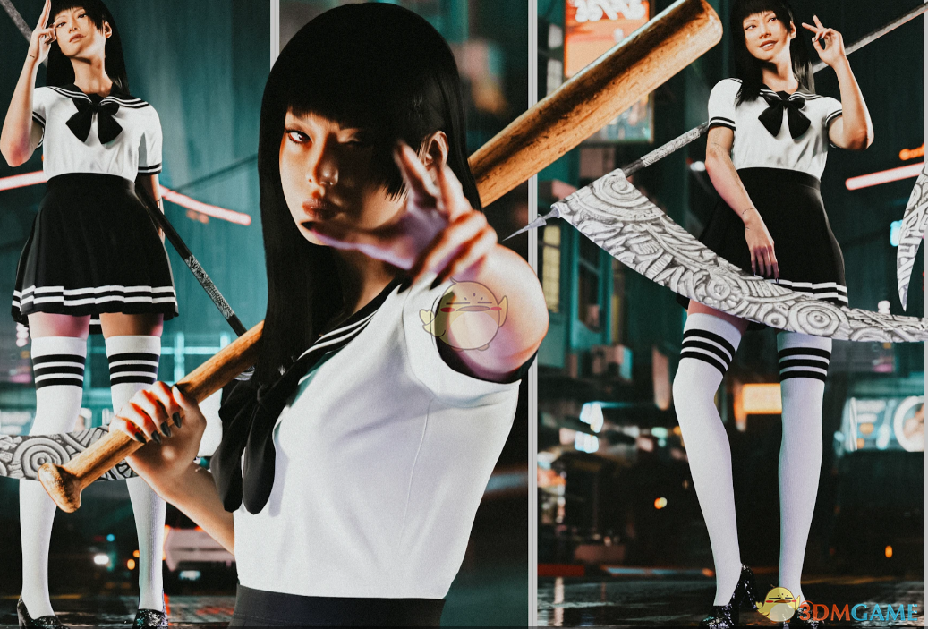 《赛博朋克2077》幽灵和外星人姿势包MOD