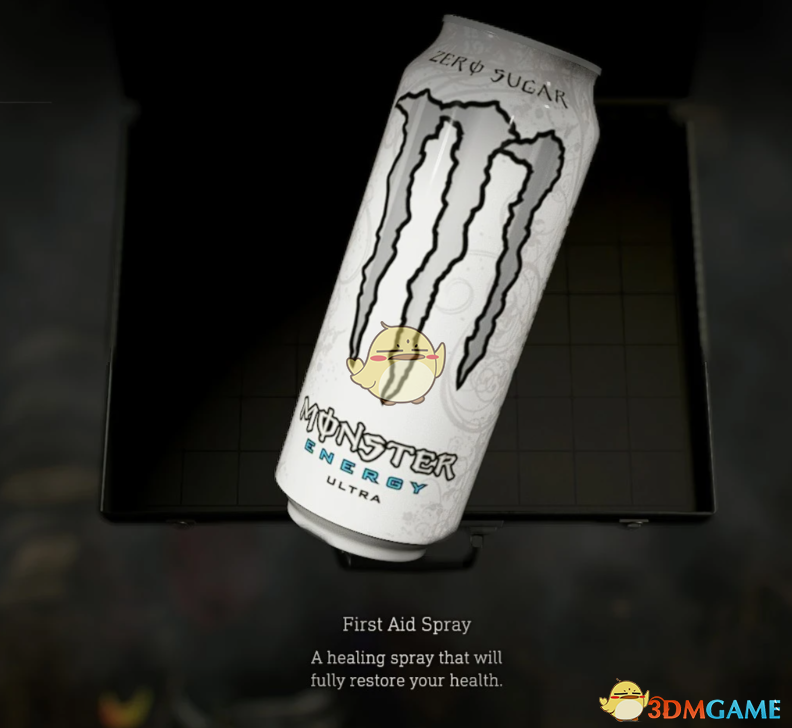 《生化危机4:重制版》白色魔爪饮料替换急救喷雾外观MOD