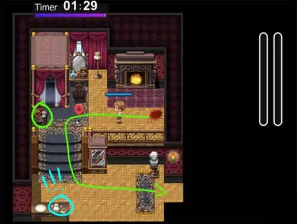 我的乡村日常生活怎么通过走廊？