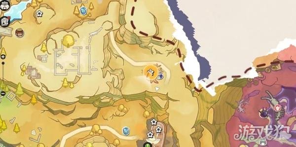 洛克王国世界星霜崖地在哪-星霜崖地跑图攻略