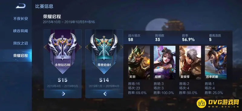 《王者荣耀》历史段位查看攻略