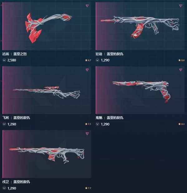 《无畏契约手游》盖亚的复仇套装展示-盖亚的复仇套装售价解析