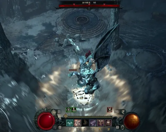 《暗黑破坏神4》冰川野兽刷新地点-冰川裂隙梦魇地下城攻略