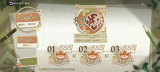 物华弥新问平生版本 职员考评无减员通考评3S攻略