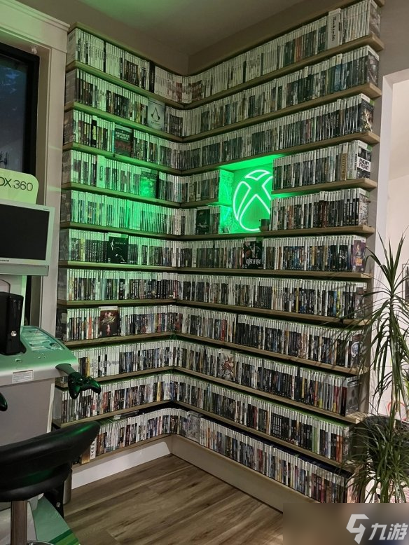 大佬集齐Xbox 360北美全套游戏 网友惊叹：实体圣经