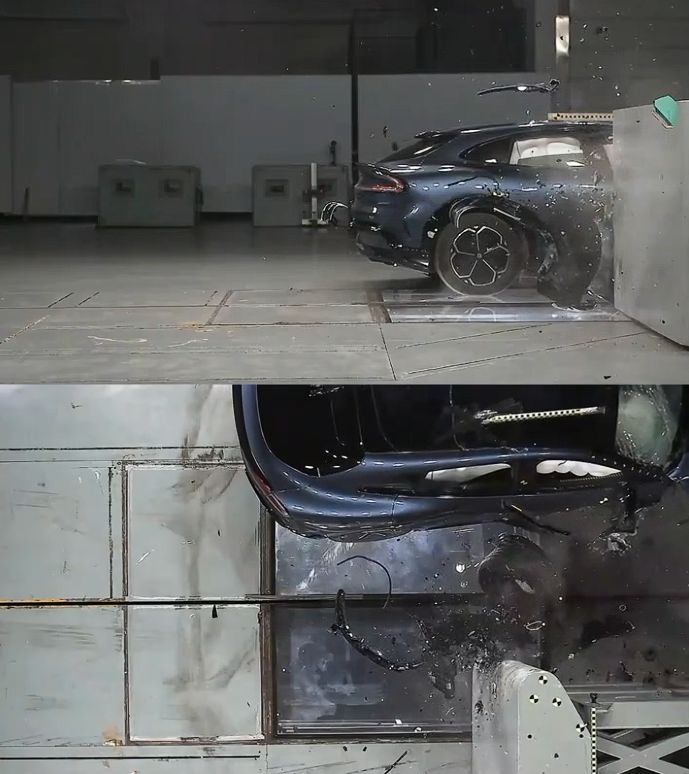 雷军解释小米 YU7 偏置碰撞轮子掉了：丢轮保车，四两拨千斤