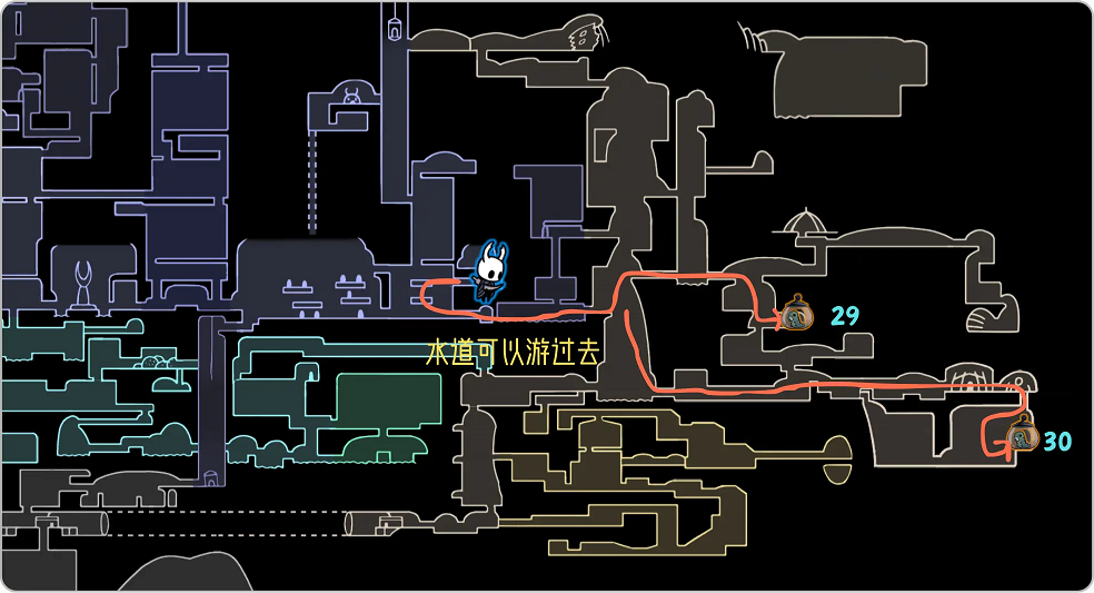空洞骑士 丝之歌王国边缘幼虫收集