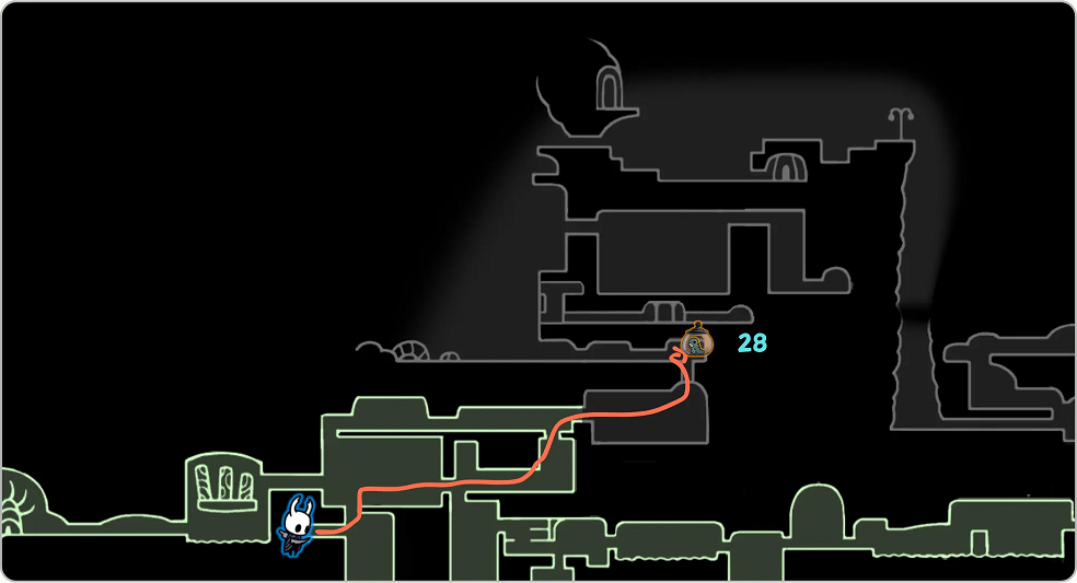 空洞骑士 丝之歌呼啸悬崖幼虫收集