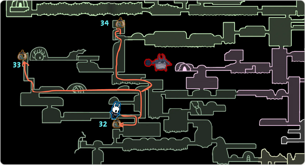 空洞骑士 丝之歌王后花园幼虫收集
