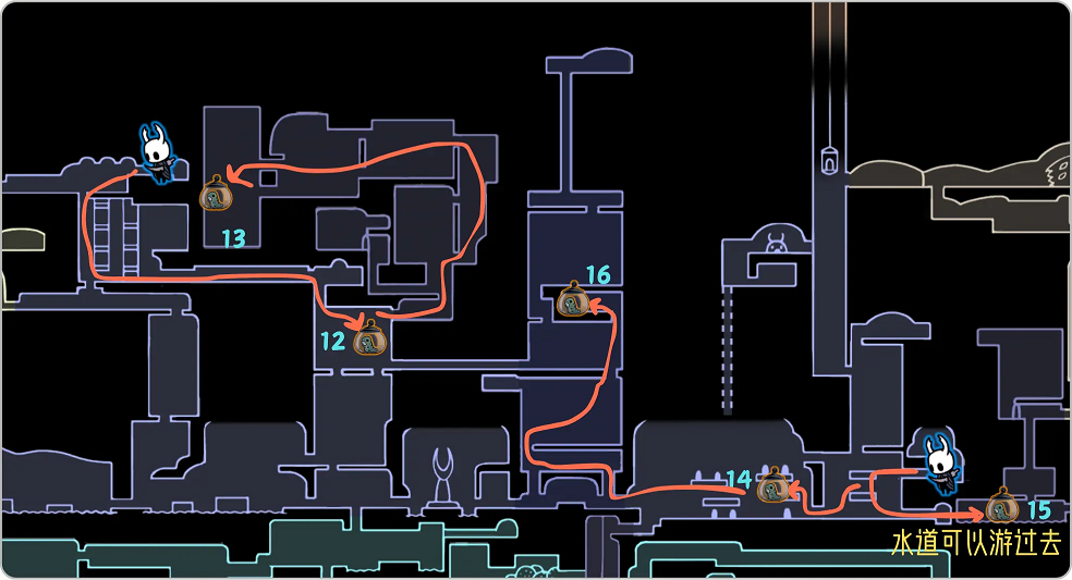 空洞骑士 丝之歌泪水之城幼虫收集