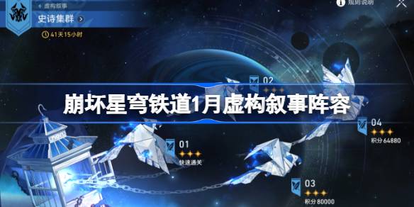 星穹铁道史诗集群虚构阵容怎么搭配一览