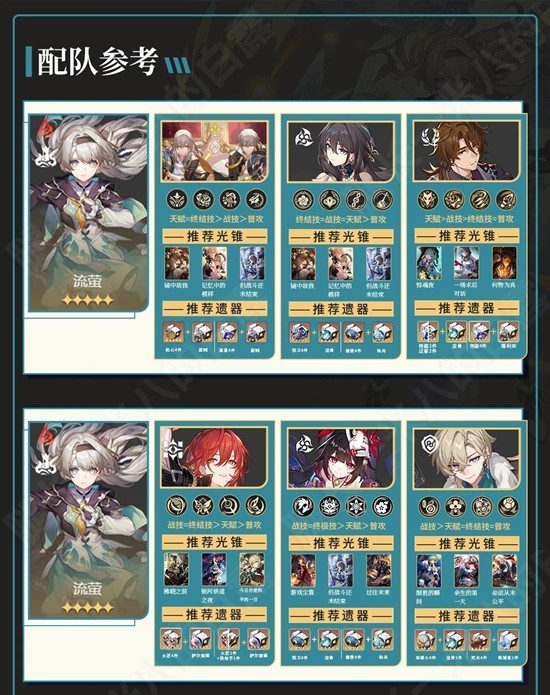 崩坏星穹铁道角色流萤培养攻略