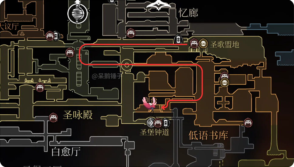 空洞骑士 丝之歌特罗比奥地点及打法