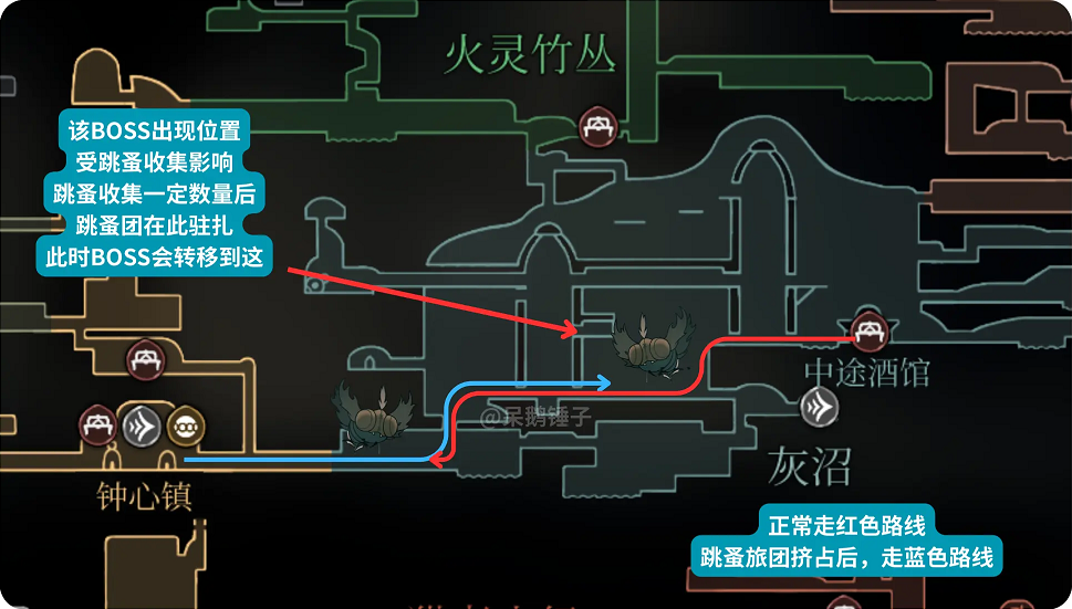 空洞骑士 丝之歌荒沼翼主地点及打法
