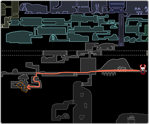 空洞骑士 丝之歌古老盆地简单钥匙收集与使用