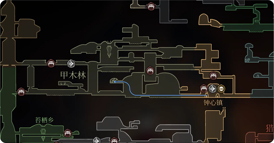 空洞骑士 丝之歌NPC灰蕨位置