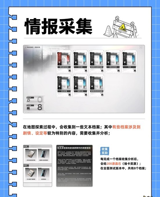 明日方舟：终末地情报档案收集攻略 情报档案收集分享