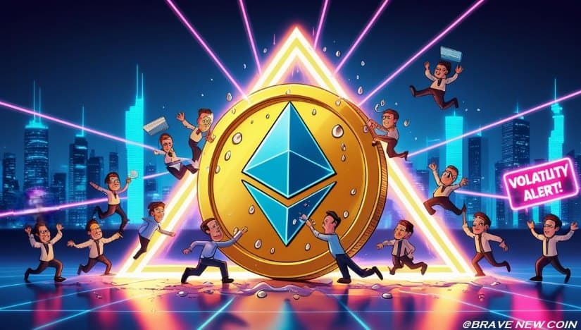 以太坊价格预测:ETH价格在3100美元附近形成对称三角形盘整,3300美元阻力位与2900美元支撑位决定突破方向风险