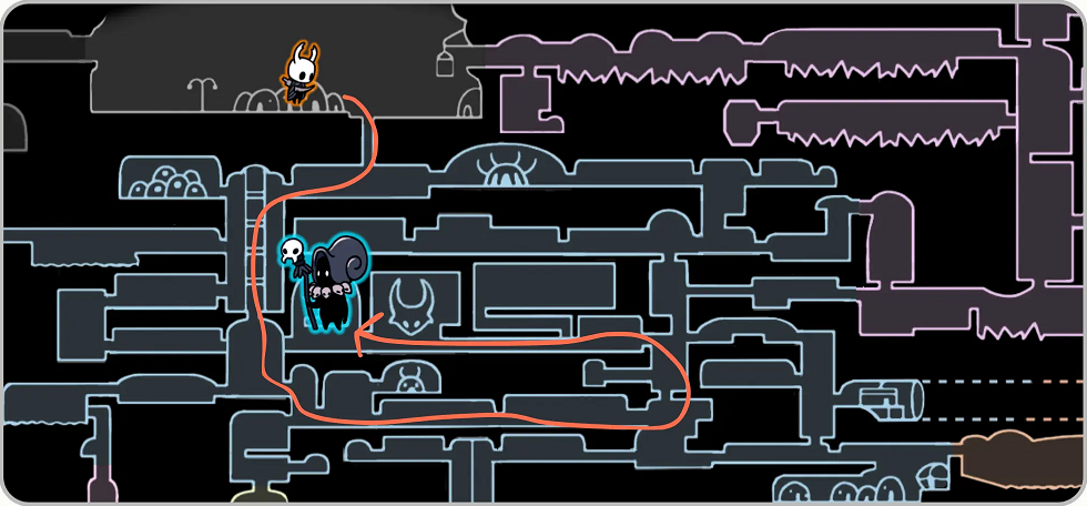 空洞骑士NPC蜗牛萨满全方位攻略