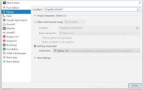如何用python创建项目
