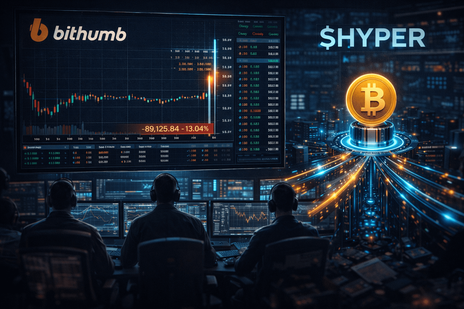 Bithumb员工误将价值2000美元的比特币发送给用户，$HYPER暴涨